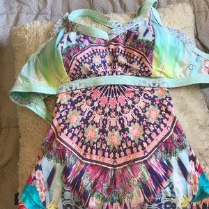Colorful Calia by Carrie Underwood tankini NWT